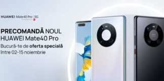 Huawei MATE 40 Pro lanseras i Rumänien