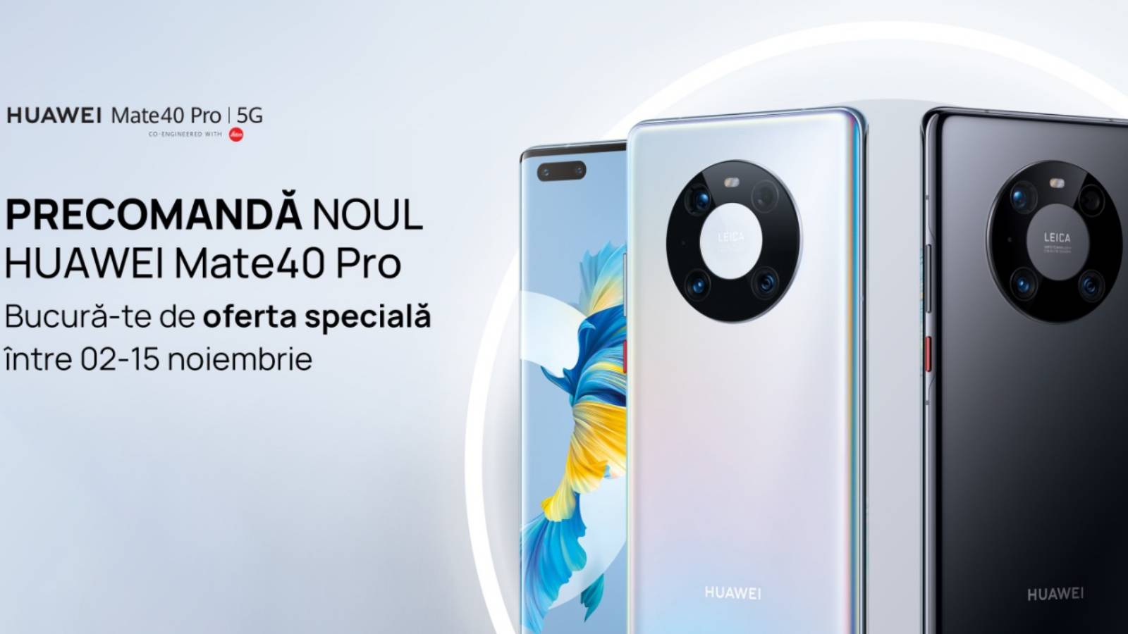 Huawei MATE 40 Pro lanciato in Romania