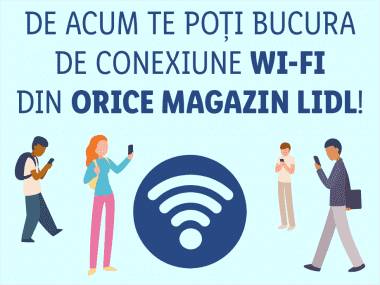 LIDL Romania conexiune wifi gratuita