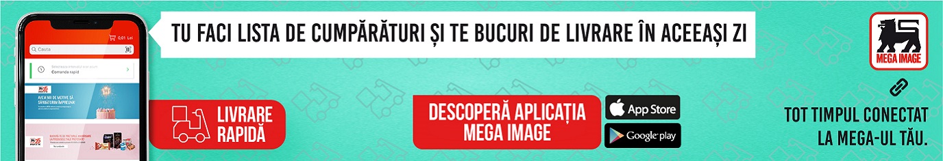 MEGA IMAGE livrari cumparaturi