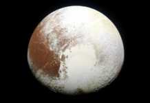 Planet Pluto teleskop