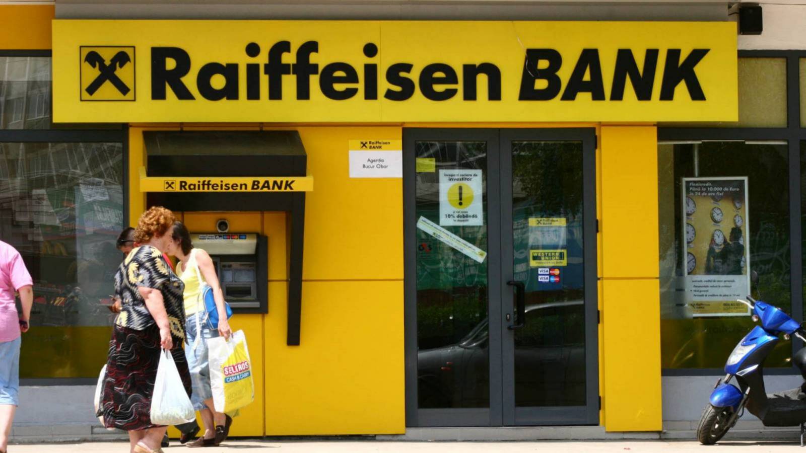 Raiffeisen Bank closure