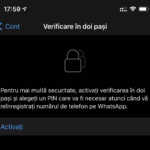 Protection d'authentification WhatsApp