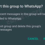 WhatsApp-ryhmävalitusWhatsApp-ryhmävalitus
