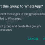 WhatsApp-GruppenbeschwerdeWhatsApp-Gruppenbeschwerde