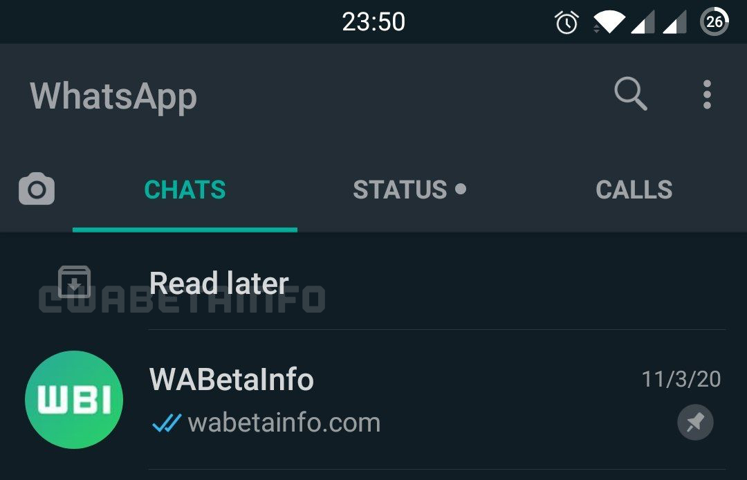 WhatsApp tarziu conversatii