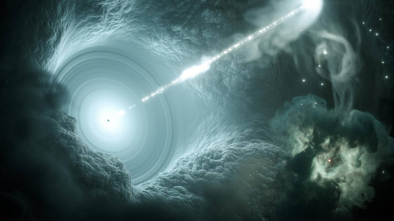 Gamma-Schwarzes Loch