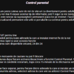 DIGI Romania parental control