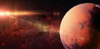 Planeta Marte adancime