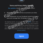 WhatsApp application restriction