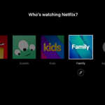 Netflix-familieprofiel