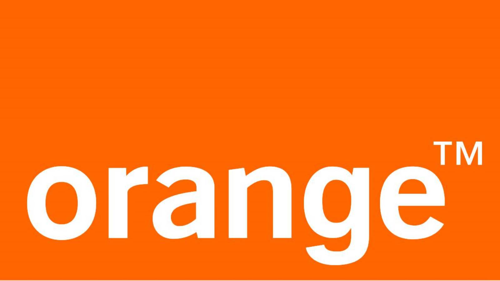 orangefarbene Post