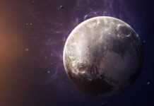 il pianeta ghiacciato Plutone