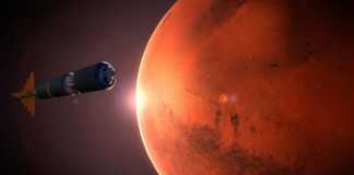 Planet Mars lento