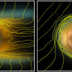 El planeta Venus sigue la ionosfera.