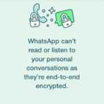 WhatsApp informationskryptering