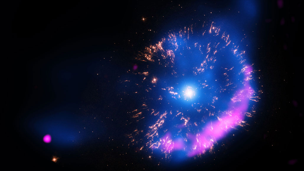 Melkweg nieuwe explosie