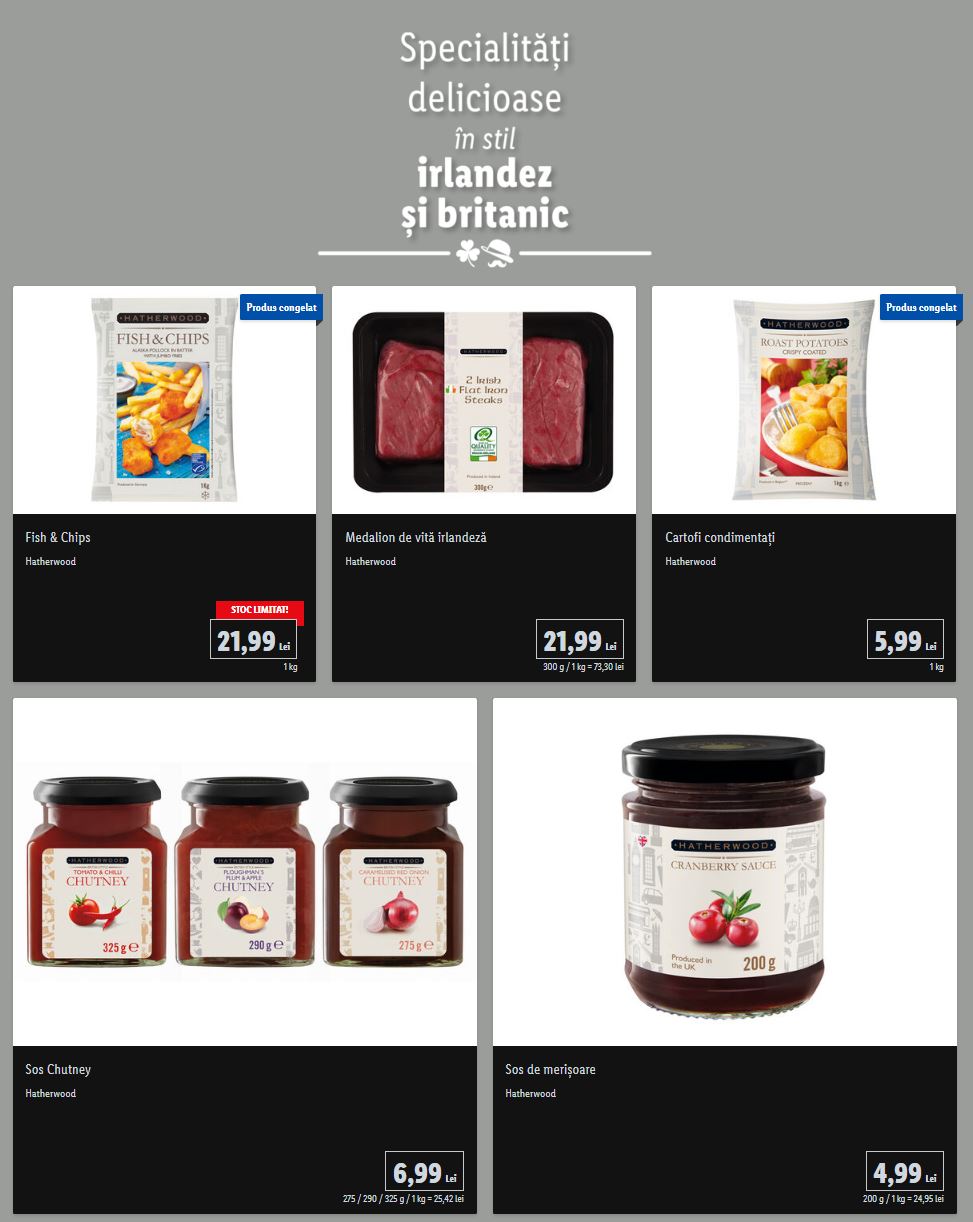 LIDL Romania irlantilainen brittiläinen