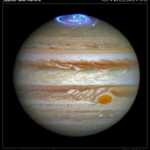 Planeta Jupiter explozie atmosfera