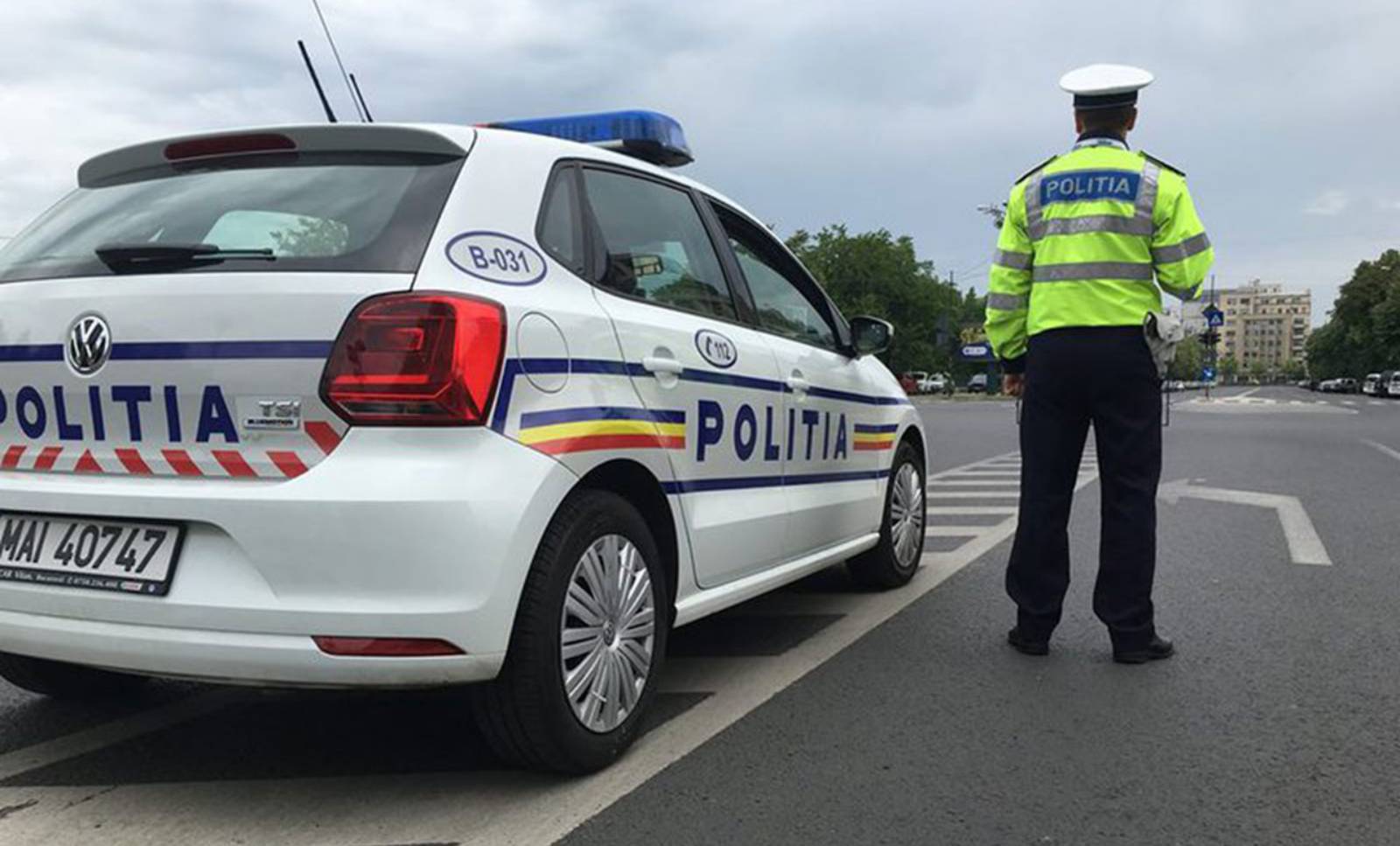 Romanian police caution traffic