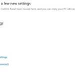 CHANGE Windows 10 settings panel