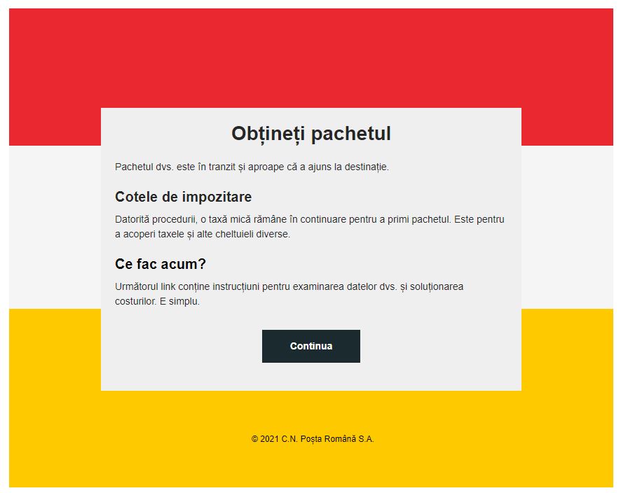 Alerta Posta Romana furt bani phishing