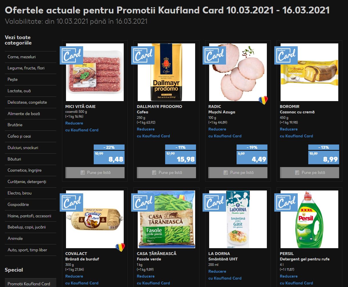 Offerte attuali di Kaufland