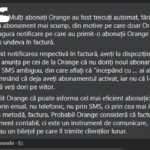 Orange fortare migrarea