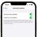 Distribution des mises à jour de sécurité iOS 14.5
