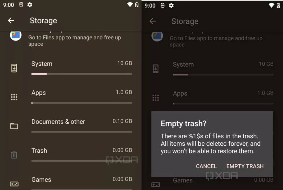 Recuperación de la papelera de reciclaje de Android