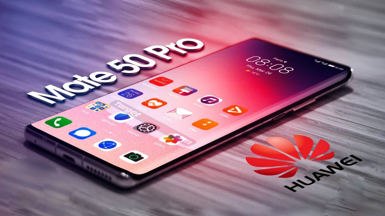 Diseño Huawei MATE 50 Pro