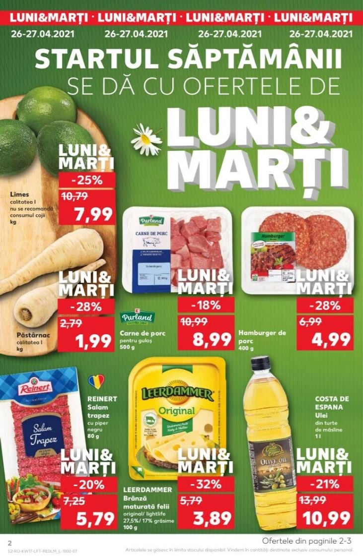 Kaufland inceput oferte paste