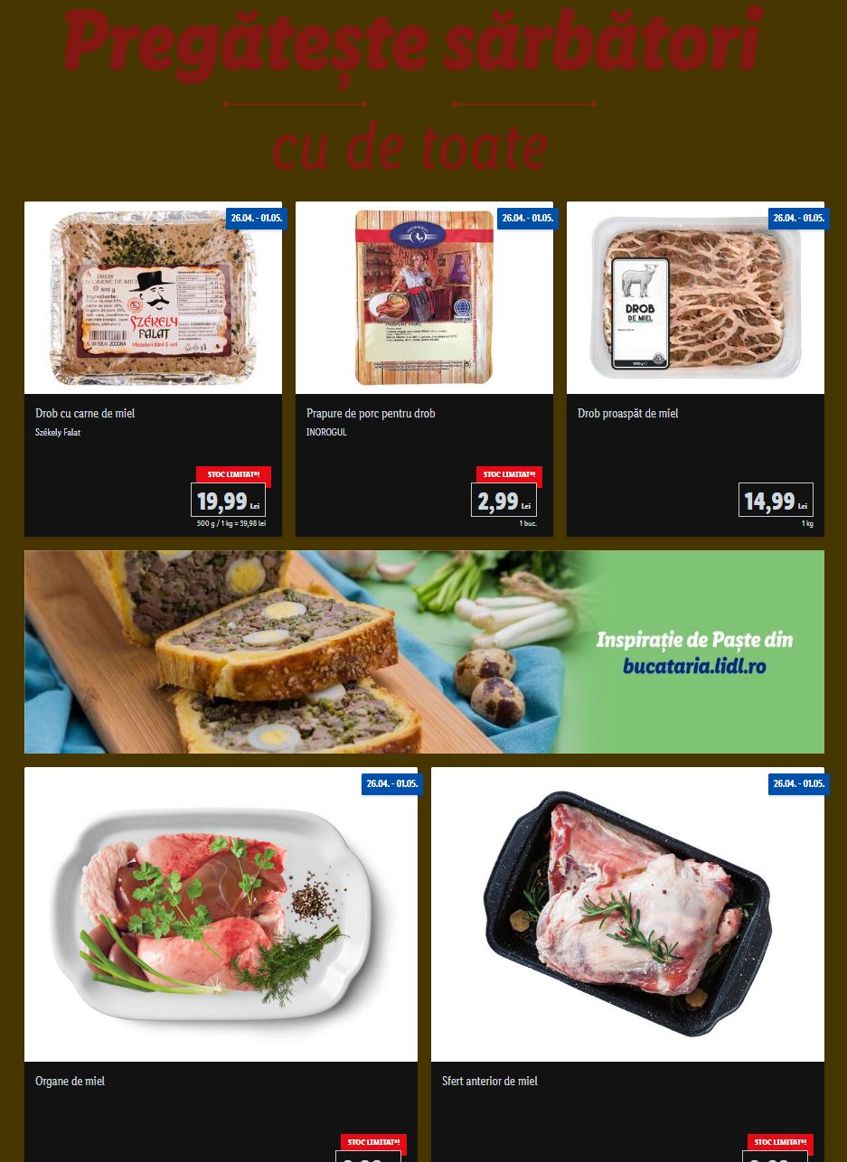 LIDL Romania revives catalog