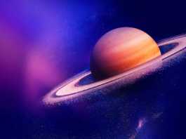 Planeta Saturn orbite