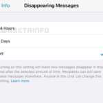 El temporizador de WhatsApp expira