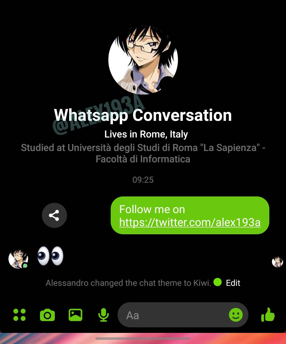 WhatsApp upload facebook messenger