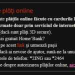 ING Bank restrictionare plati online