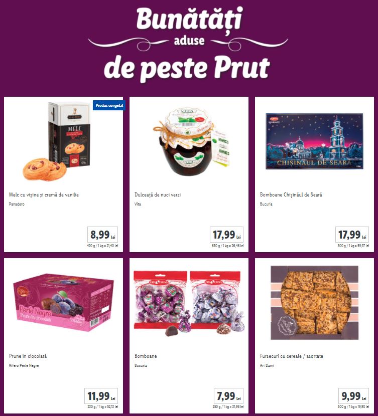 LIDL Romanian veljesten ruoka prut