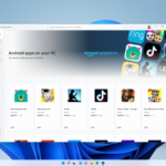 Android Windows 11 applikationer
