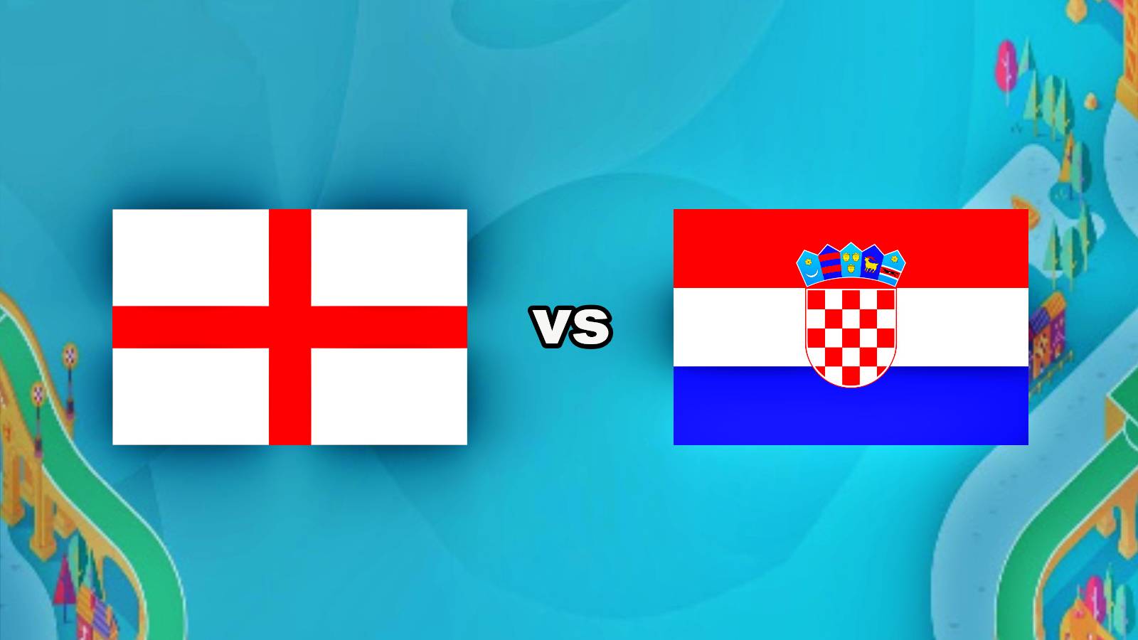 Engeland - Kroatië LIVE EURO 2020