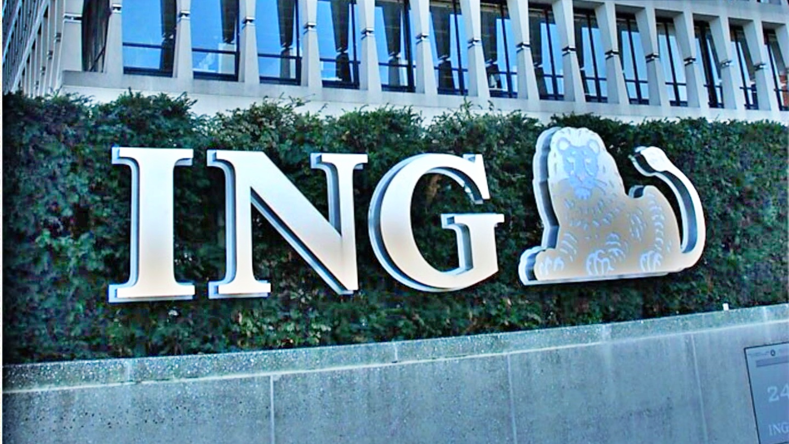 Désinfection de la banque ING