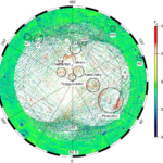 Planeta Mercur inghetata cratere