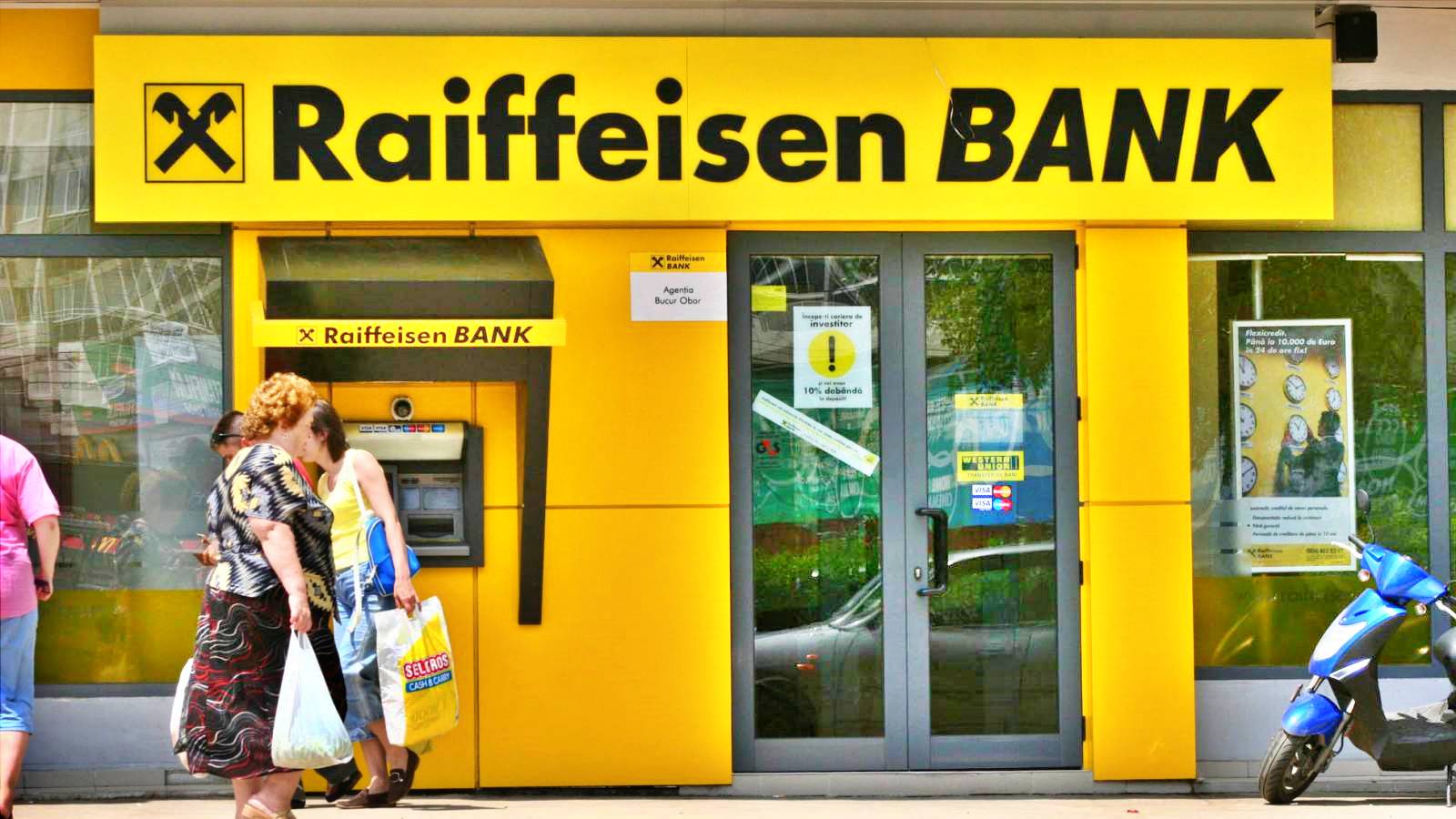 Advertencias del banco Raiffeisen