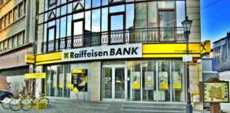 Samochód Raiffeisen Banku