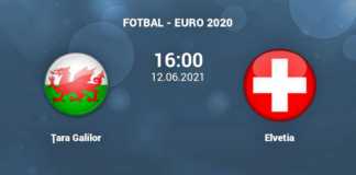 Gales - Suiza EN VIVO EURO 2020