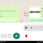 WhatsApp considera los mensajes de voz