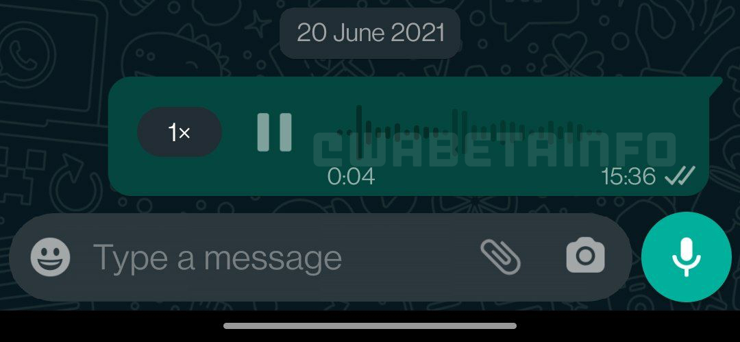 WhatsApp winkt Nachrichten