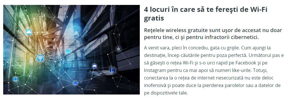 BCR Roemenië gratis wifi