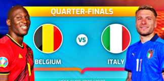 BELGIUM - ITALY PRO TV LIVE EURO 2020