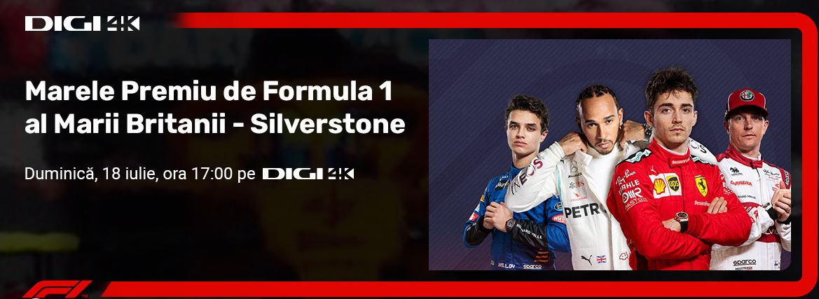DIGI Romania silverstone formula 1